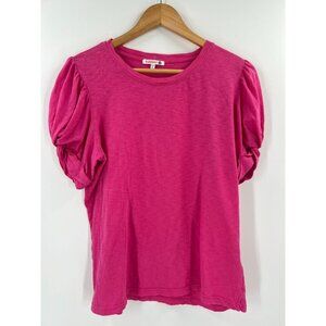 Sundry Women Size‎ 2 US Medium Pink Puff Short Sleeve Top